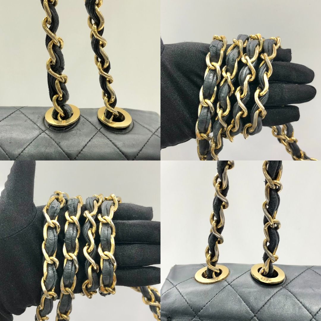 Chanel Matelassé Deca 34 Classic Flap Shoulder Bag