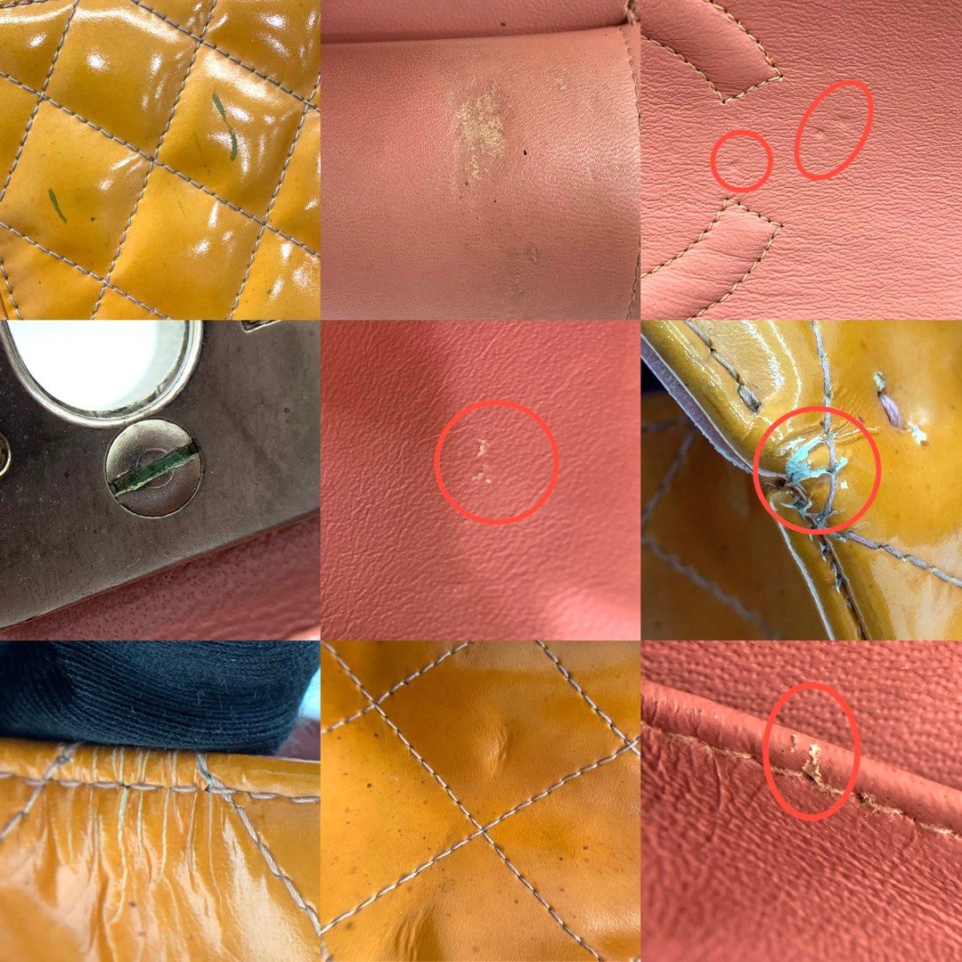 Chanel Patent Double Flap Shoulder Bag