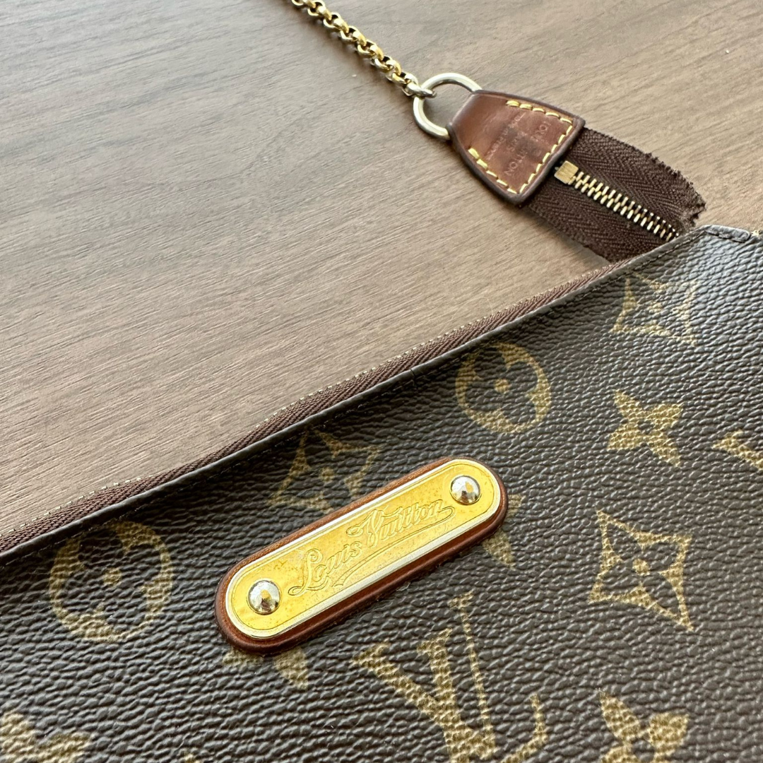LOUIS VUITTON Eva Leather Handbag