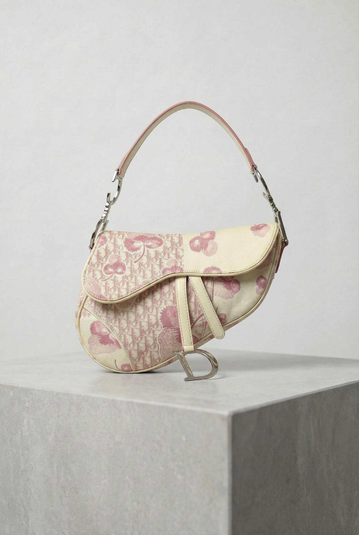 Dior Trotter Flower Saddle Bag