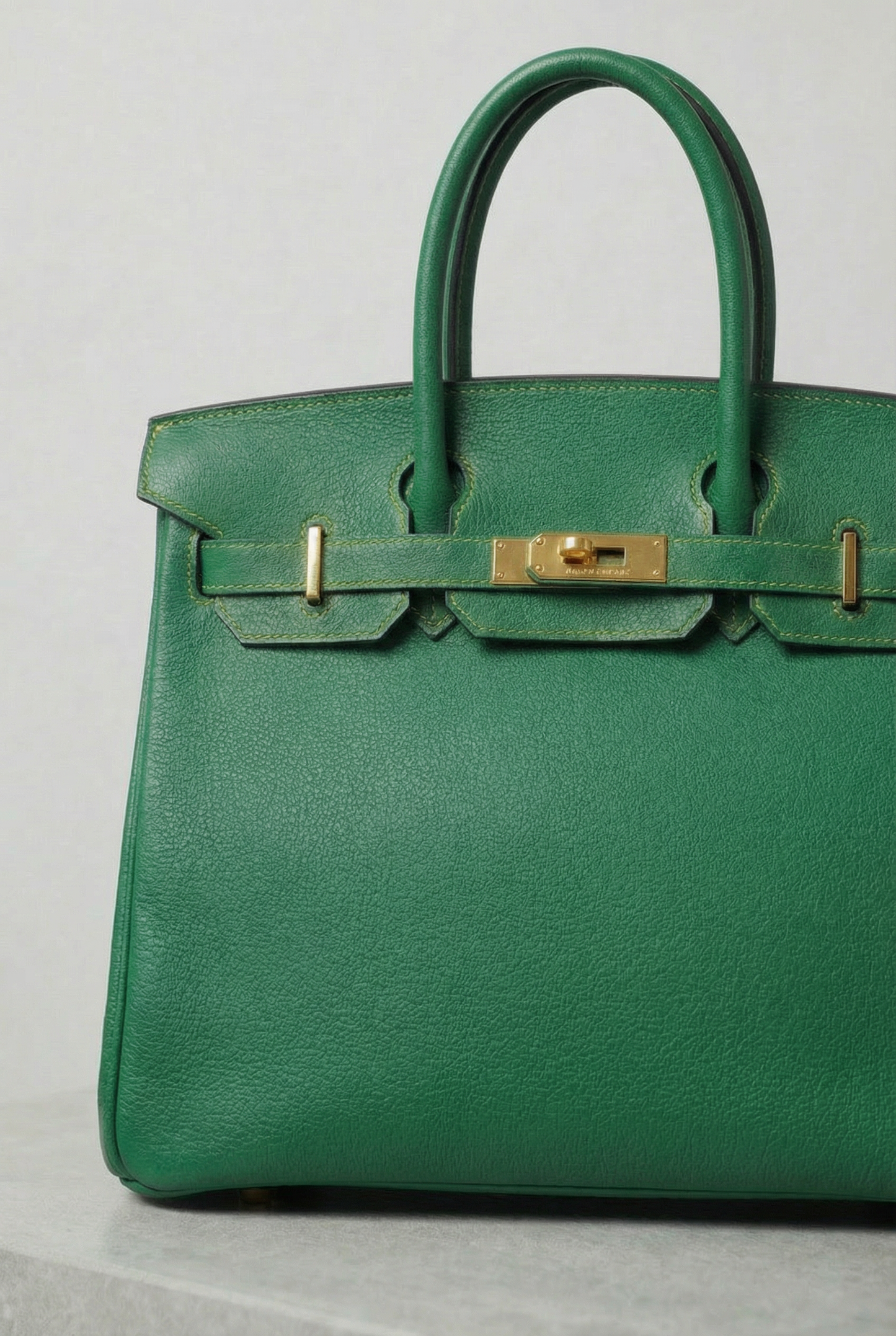 Hermès Birkin 30 Chèvre Vert Vertigo
