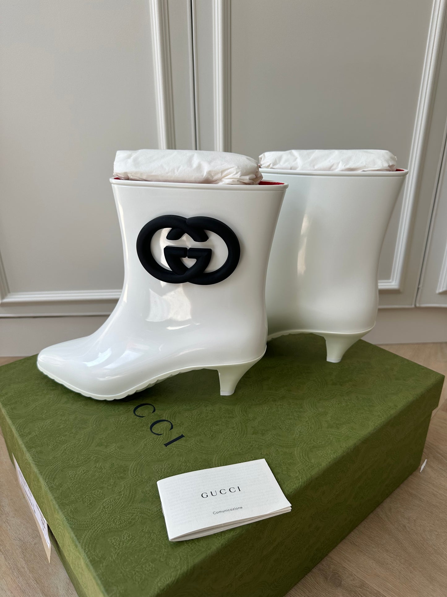 GUCCI Rubber Boots, size EU37