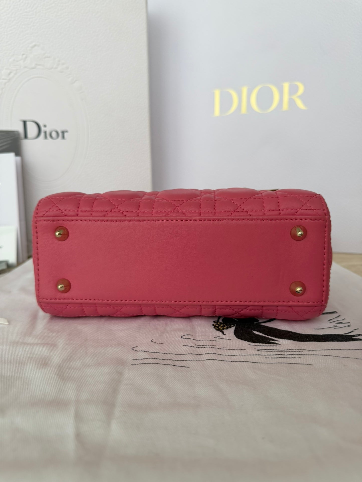 Dior Lady Dior My ABCDior Small Pink Lambskin