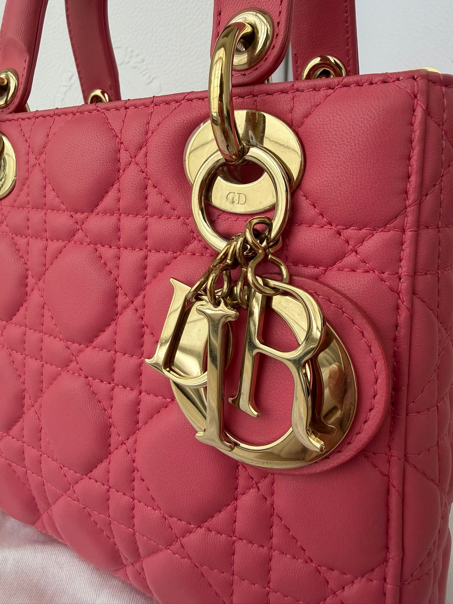Dior Lady Dior My ABCDior Small Pink Lambskin