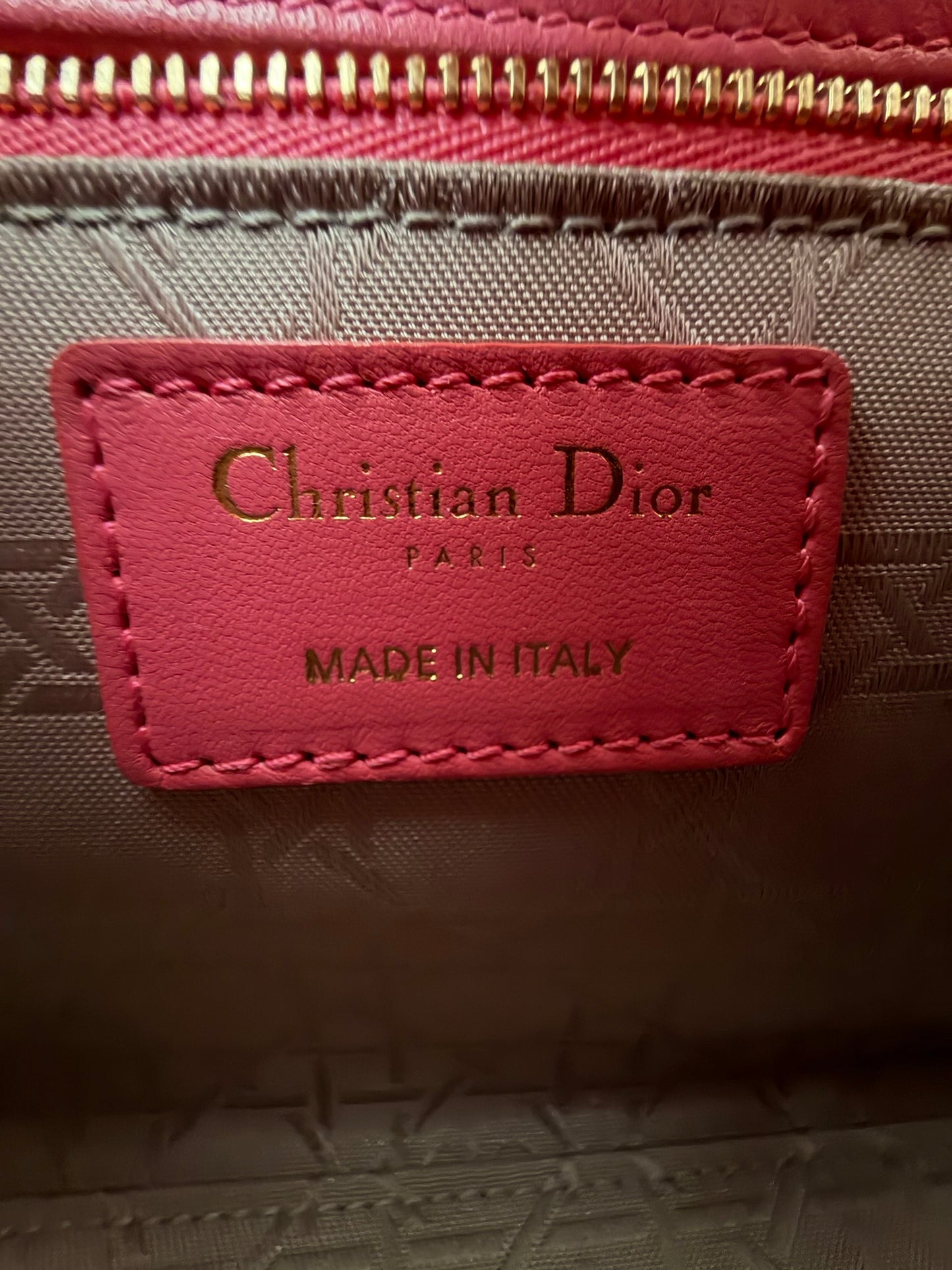 Dior Lady Dior My ABCDior Small Pink Lambskin