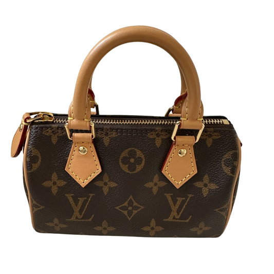 LOUIS VUITTON Nano Speedy Monogram