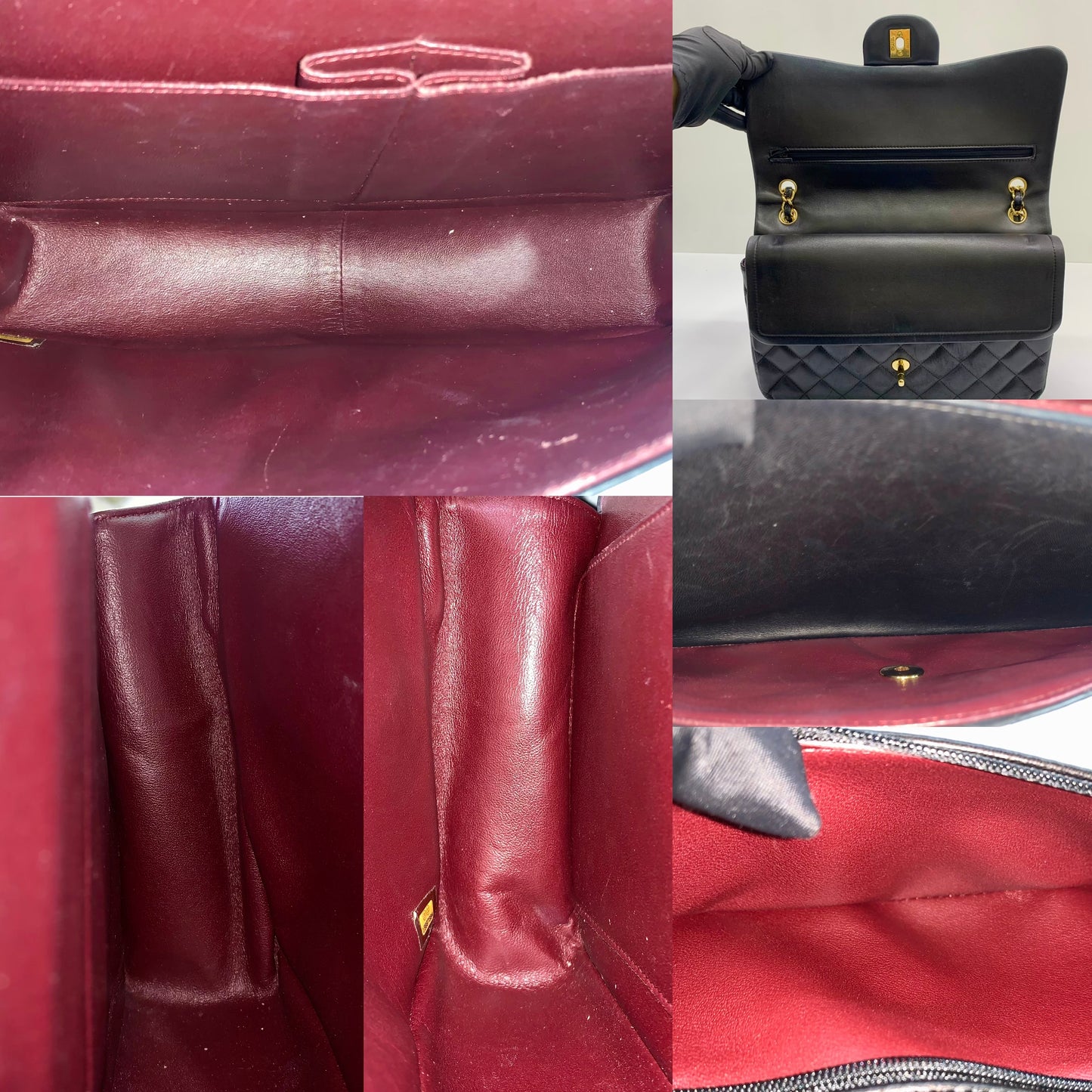 Chanel Classic Flap Jumbo Lambskin Shoulder Bag