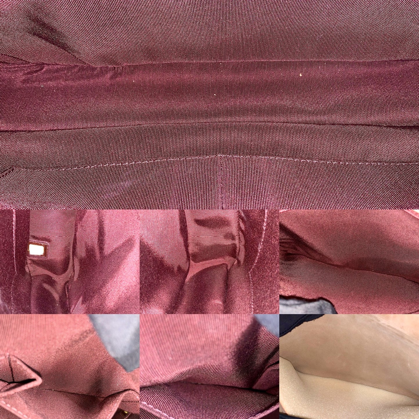 Chanel Happy Stitch Jumbo Flap Bag Beige Calfskin