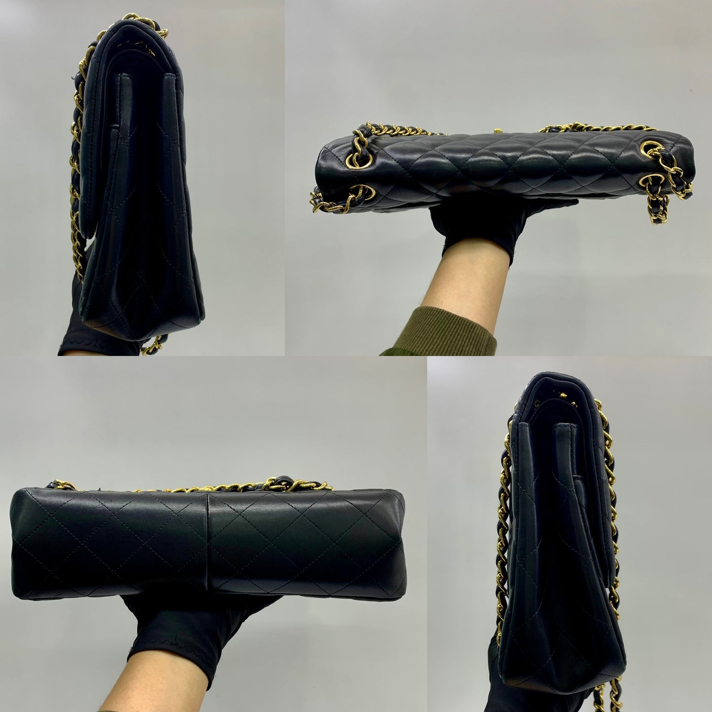 Chanel Classic Flap Jumbo Lambskin Shoulder Bag