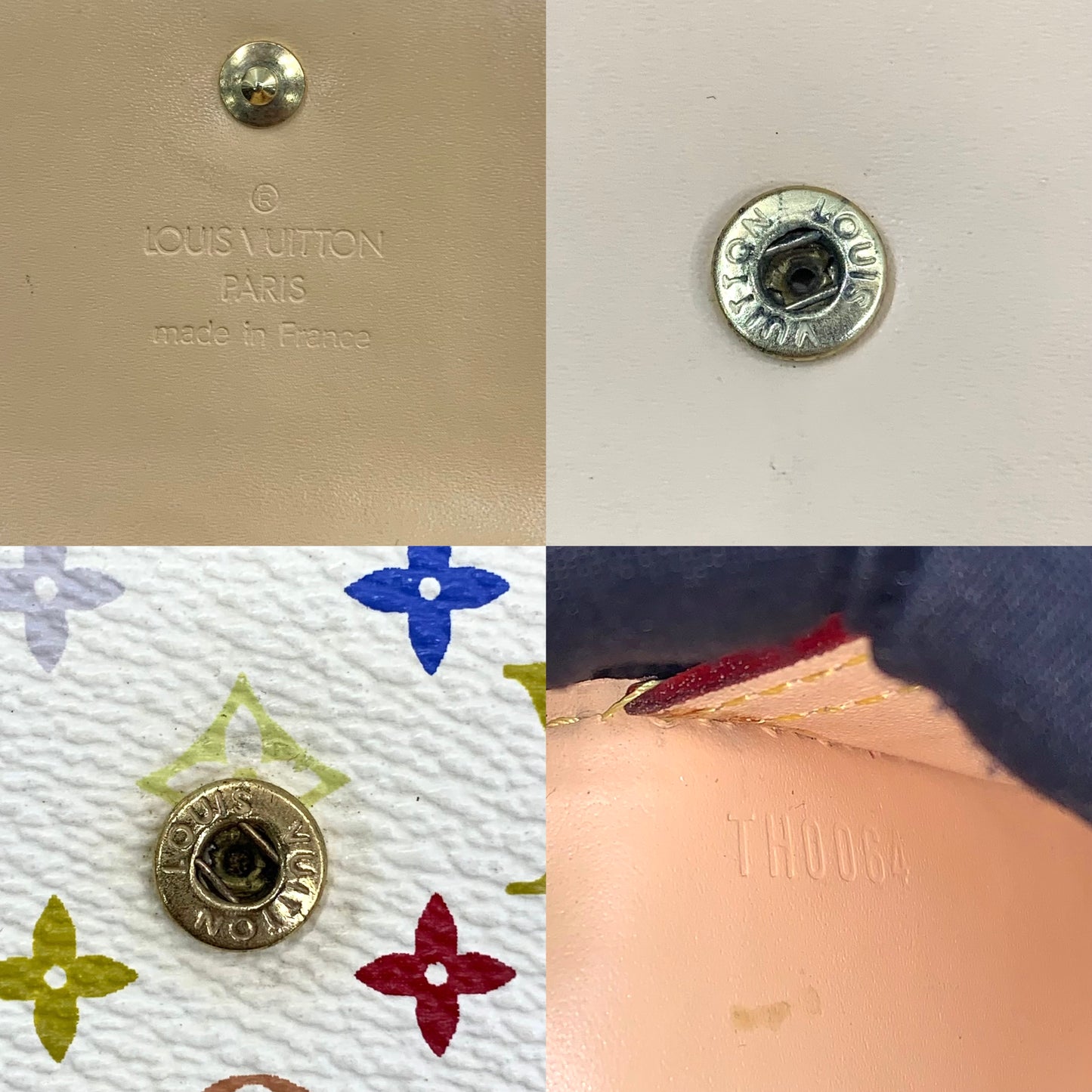 Louis Vuitton Multicolor Portefeuille International Wallet