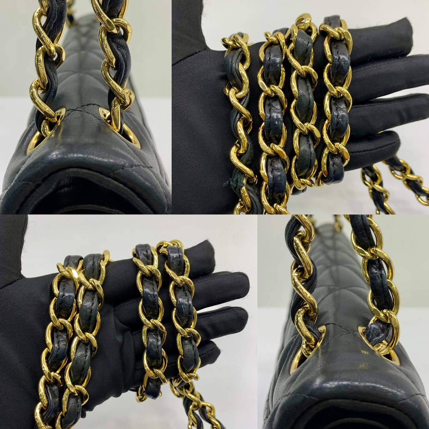 Chanel Classic Flap Jumbo Lambskin Shoulder Bag