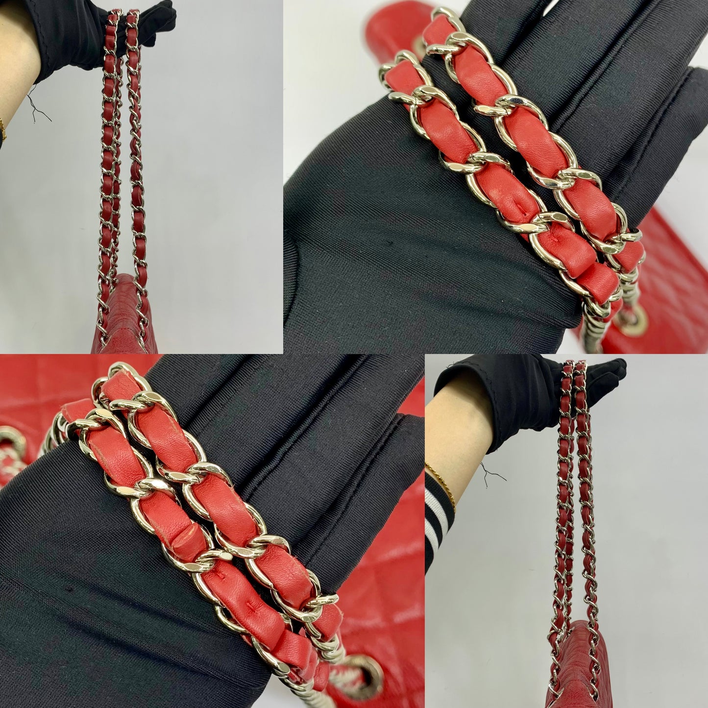 Chanel Up In The Air Flap Bag Red Caviar