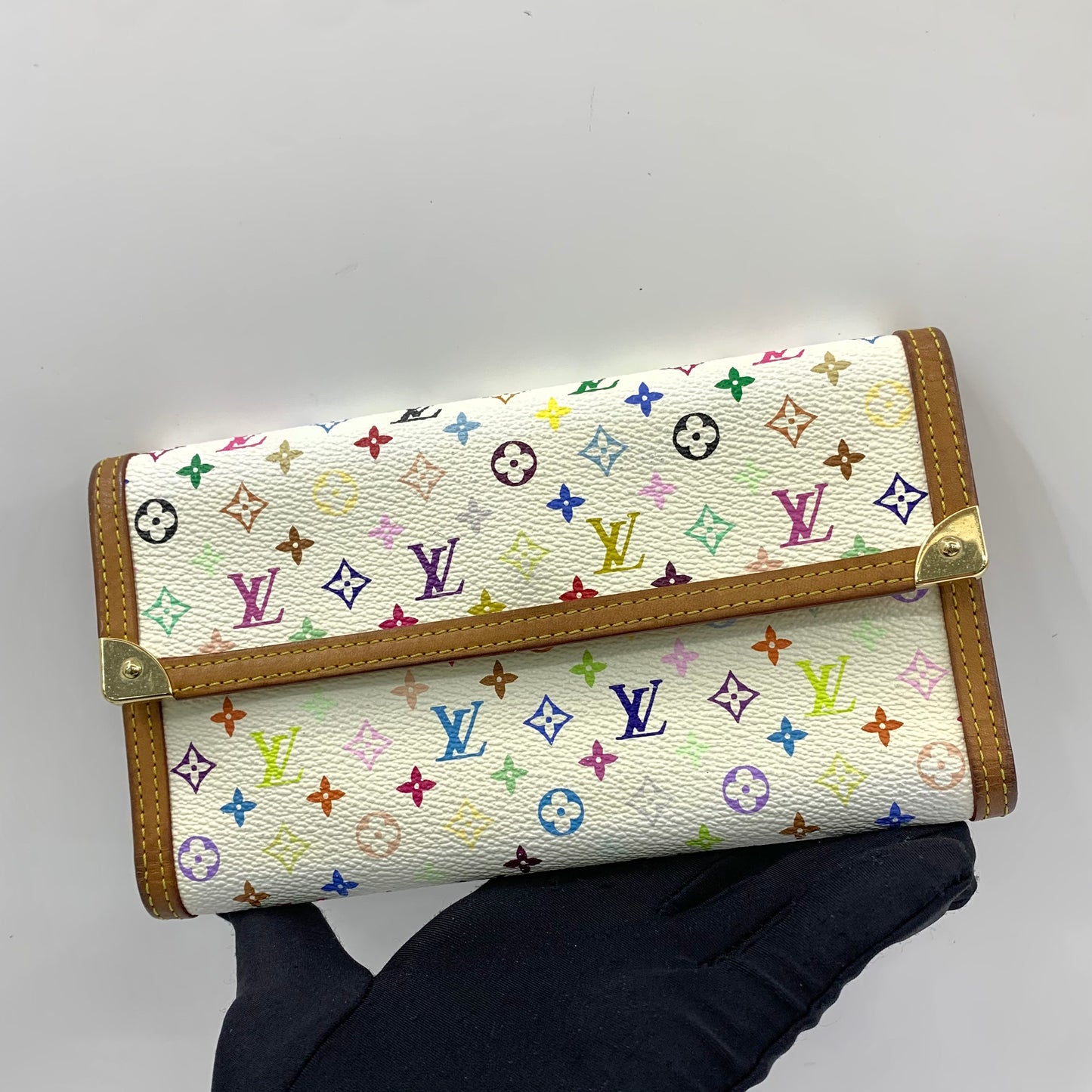 Louis Vuitton Multicolor Portefeuille International Wallet