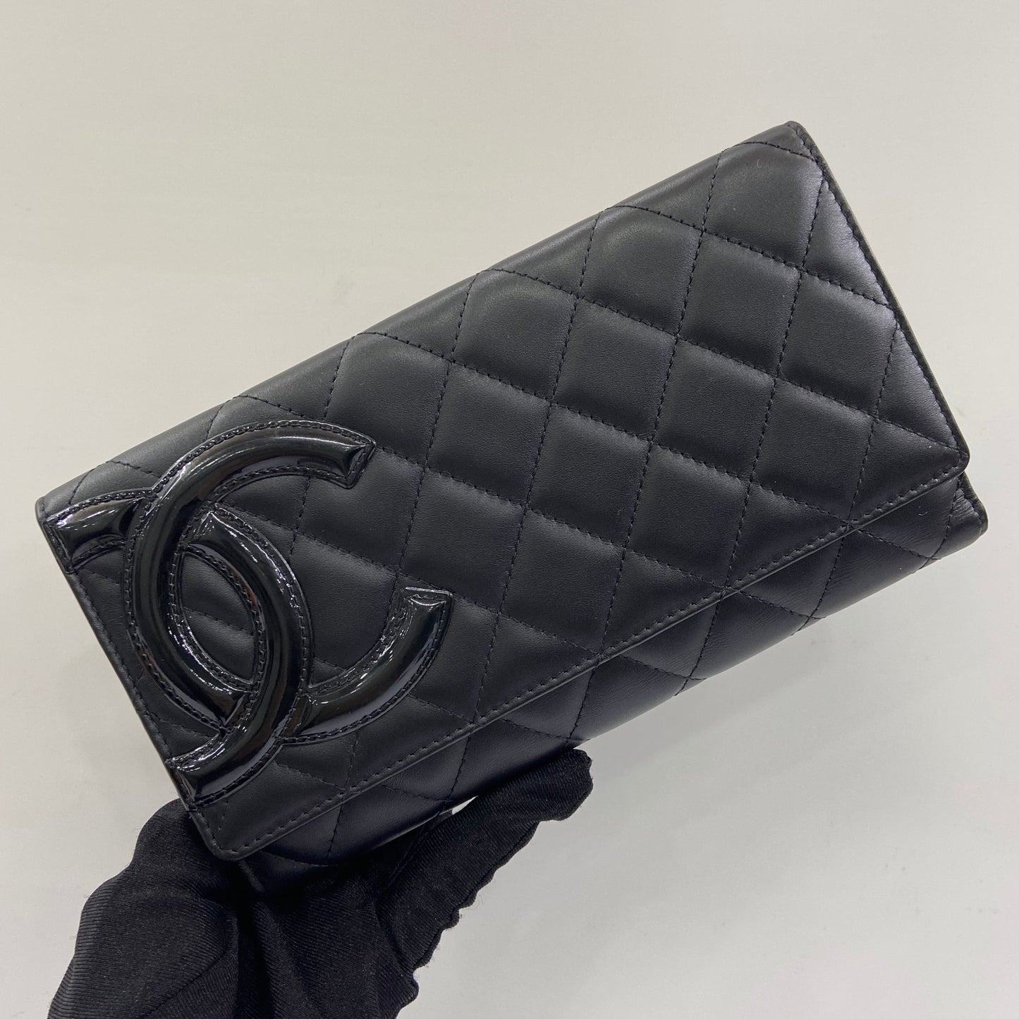 Chanel Cambon Lambskin Long Wallet