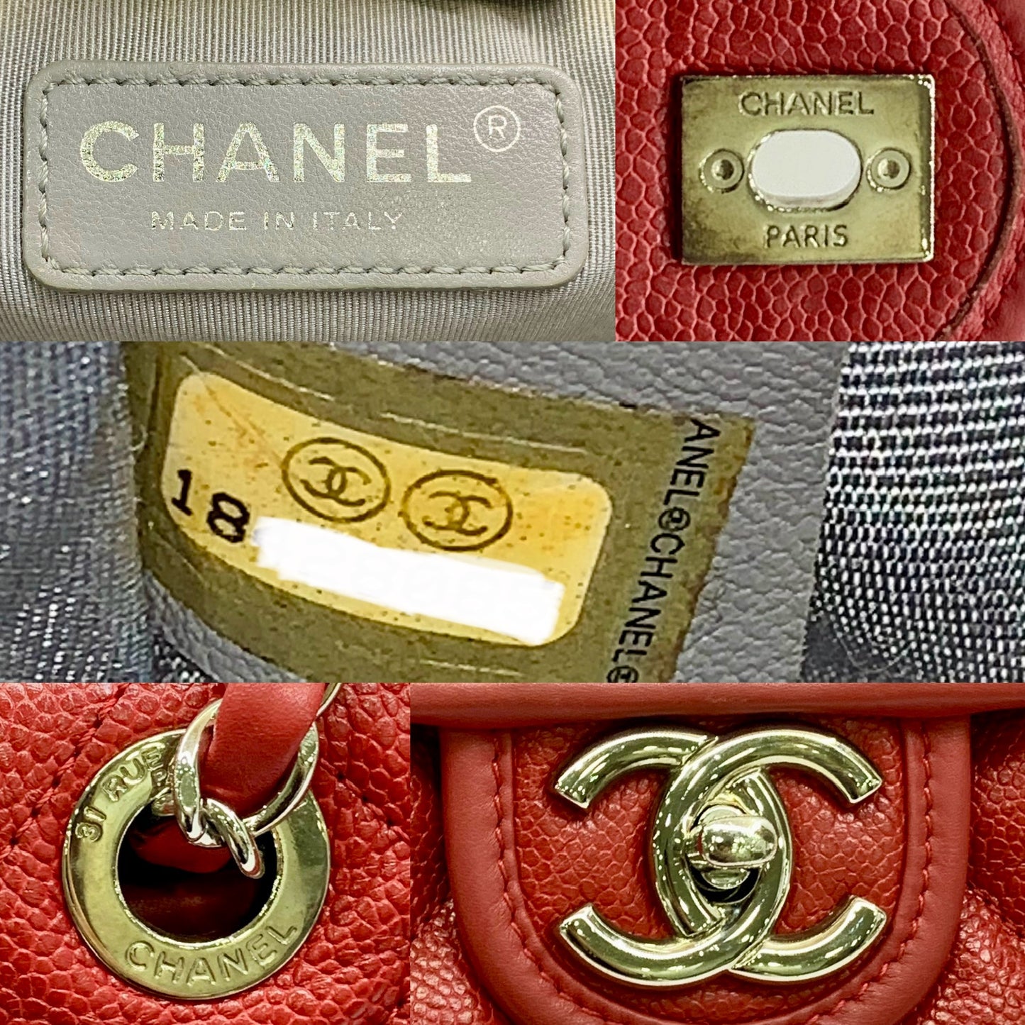 Chanel Up In The Air Flap Bag Red Caviar