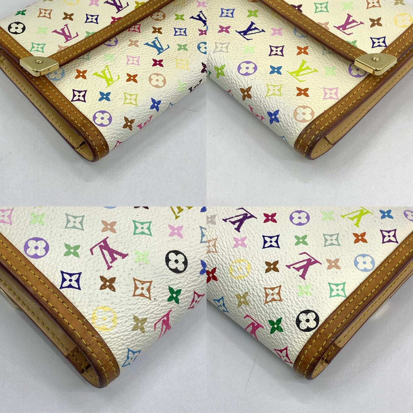 Louis Vuitton Multicolor Portefeuille International Wallet