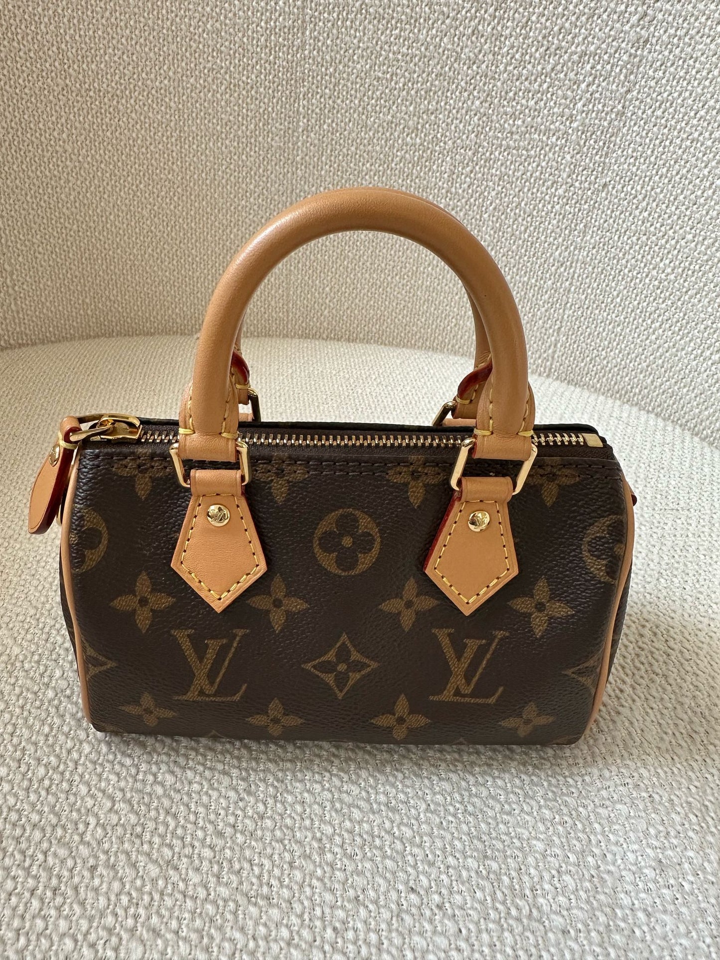LOUIS VUITTON Nano Speedy Monogram