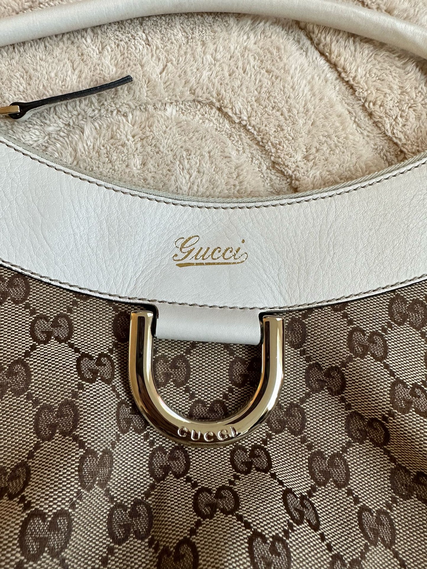 GUCCI Abbey Cloth Handbag
