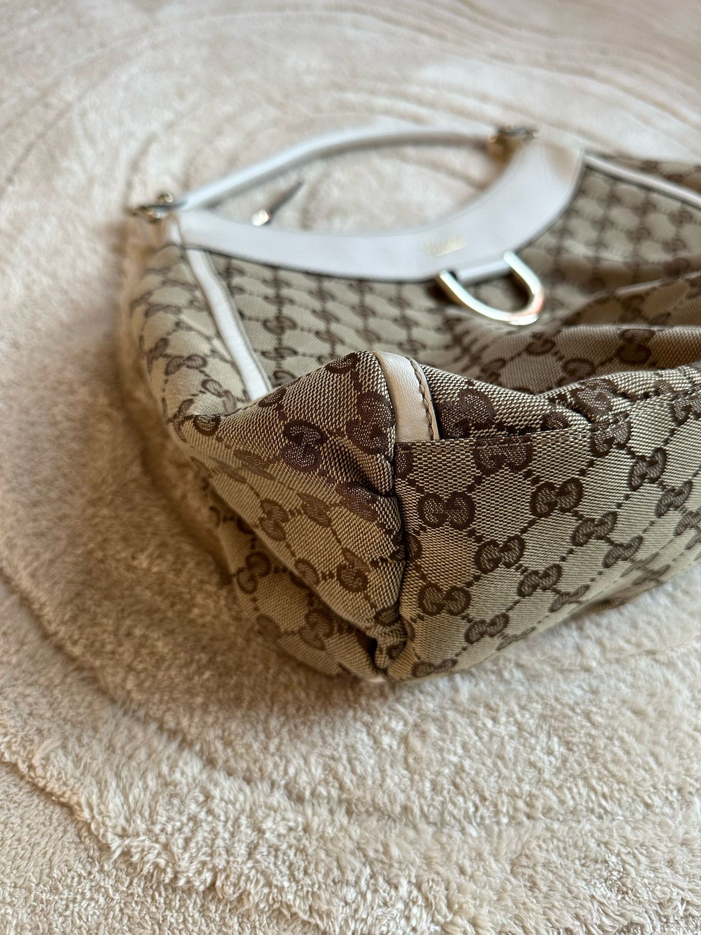 GUCCI Abbey Cloth Handbag