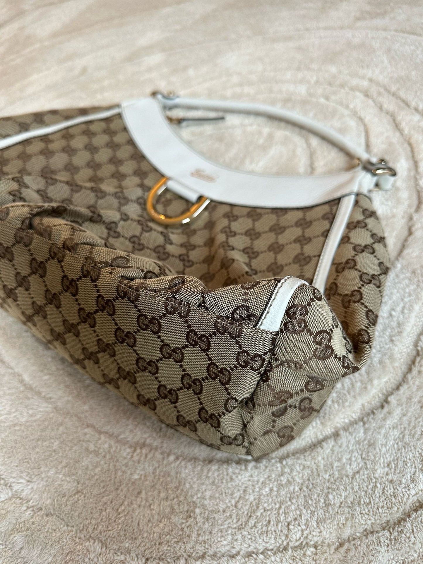 GUCCI Abbey Cloth Handbag