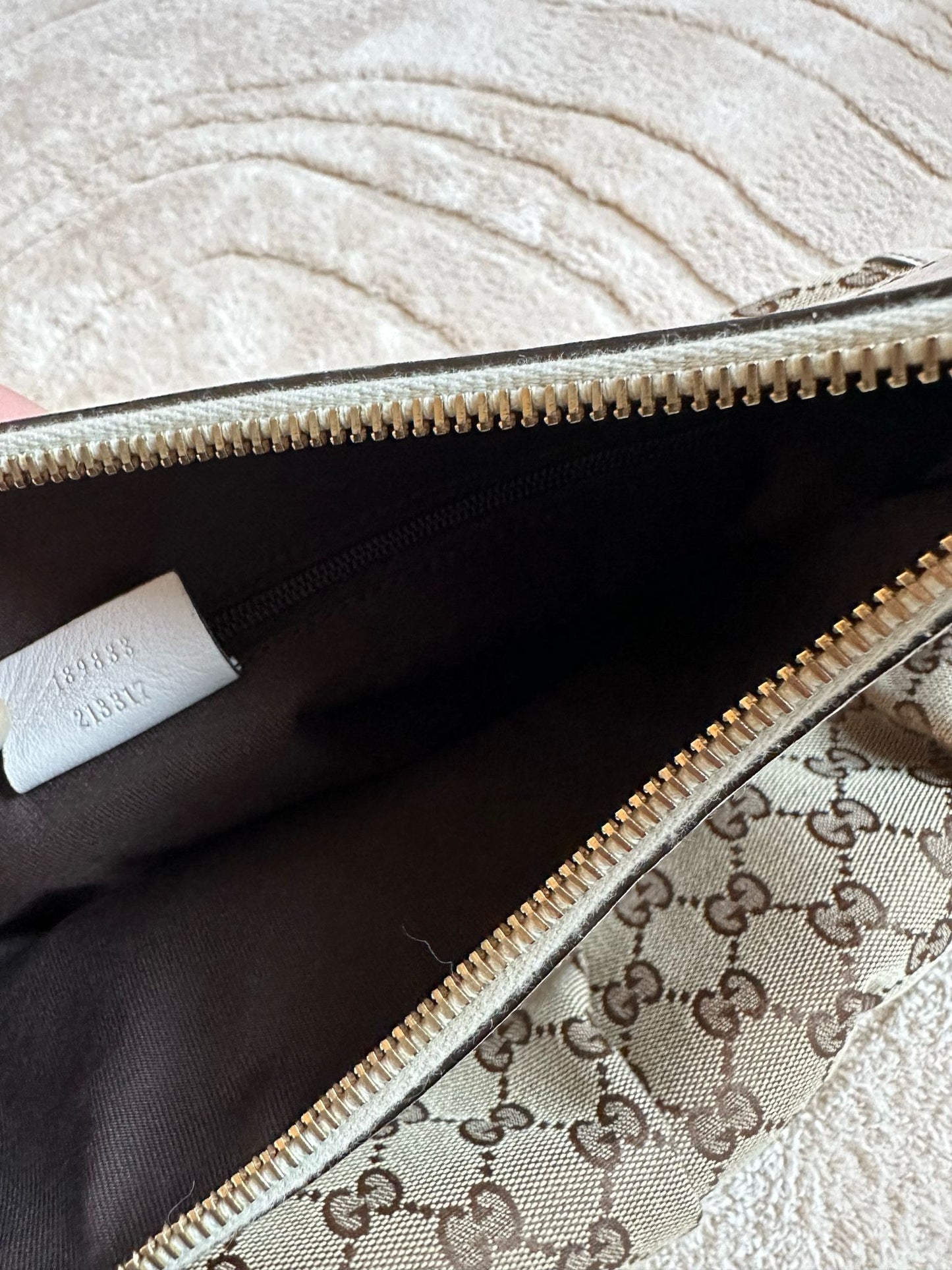 GUCCI Abbey Cloth Handbag