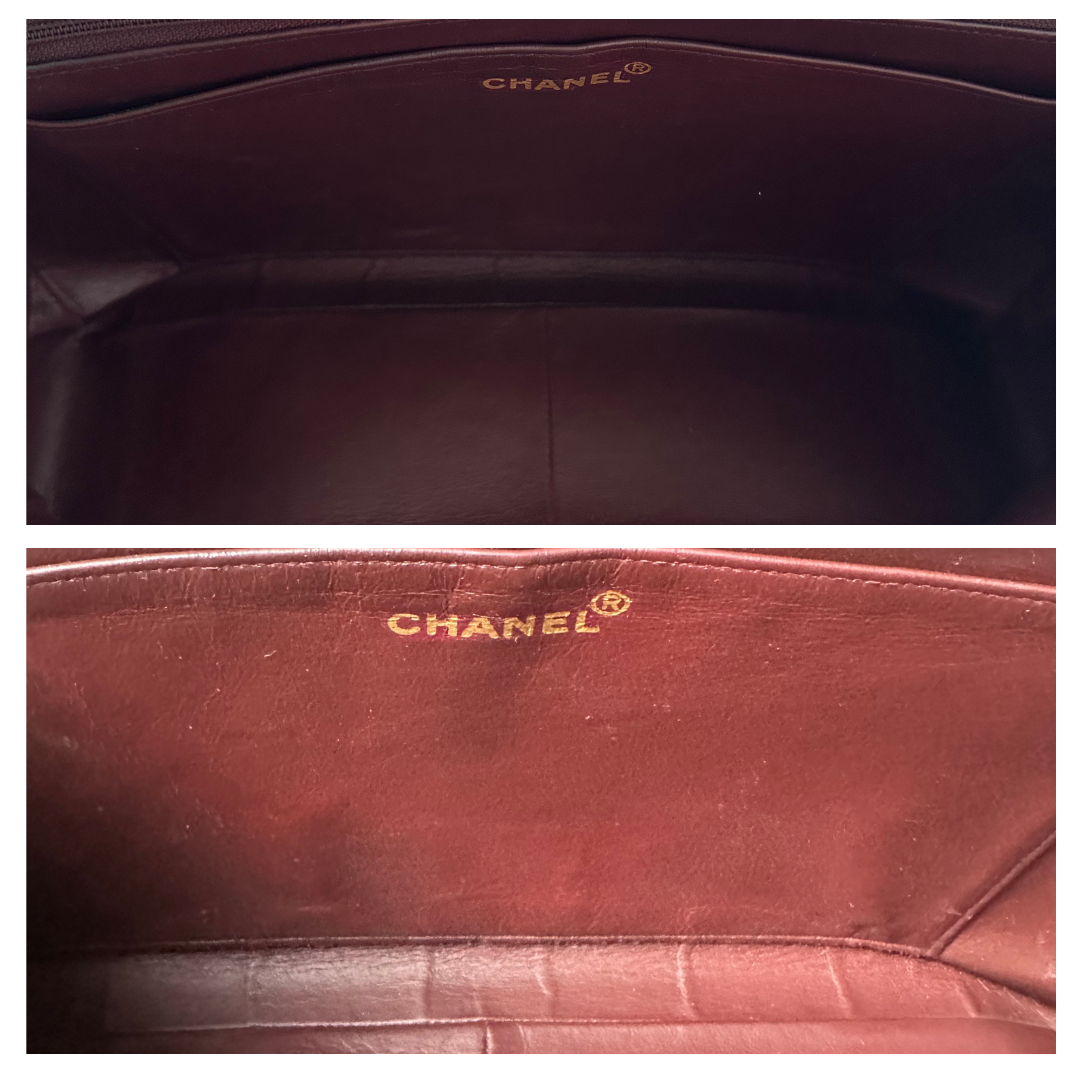 Chanel Matelassé Deca 34 Classic Flap Shoulder Bag