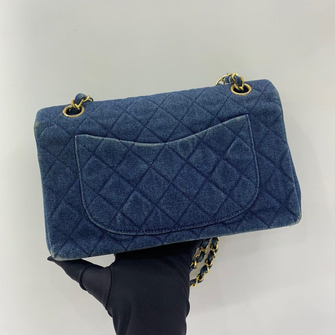 Chanel Denim Matelasse Shoulder Bag