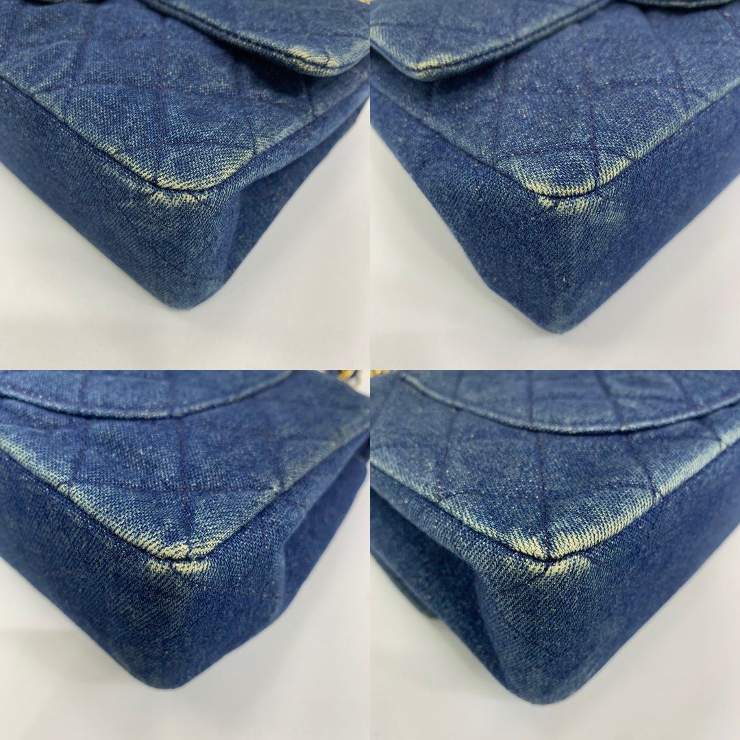 Chanel Denim Matelasse Shoulder Bag