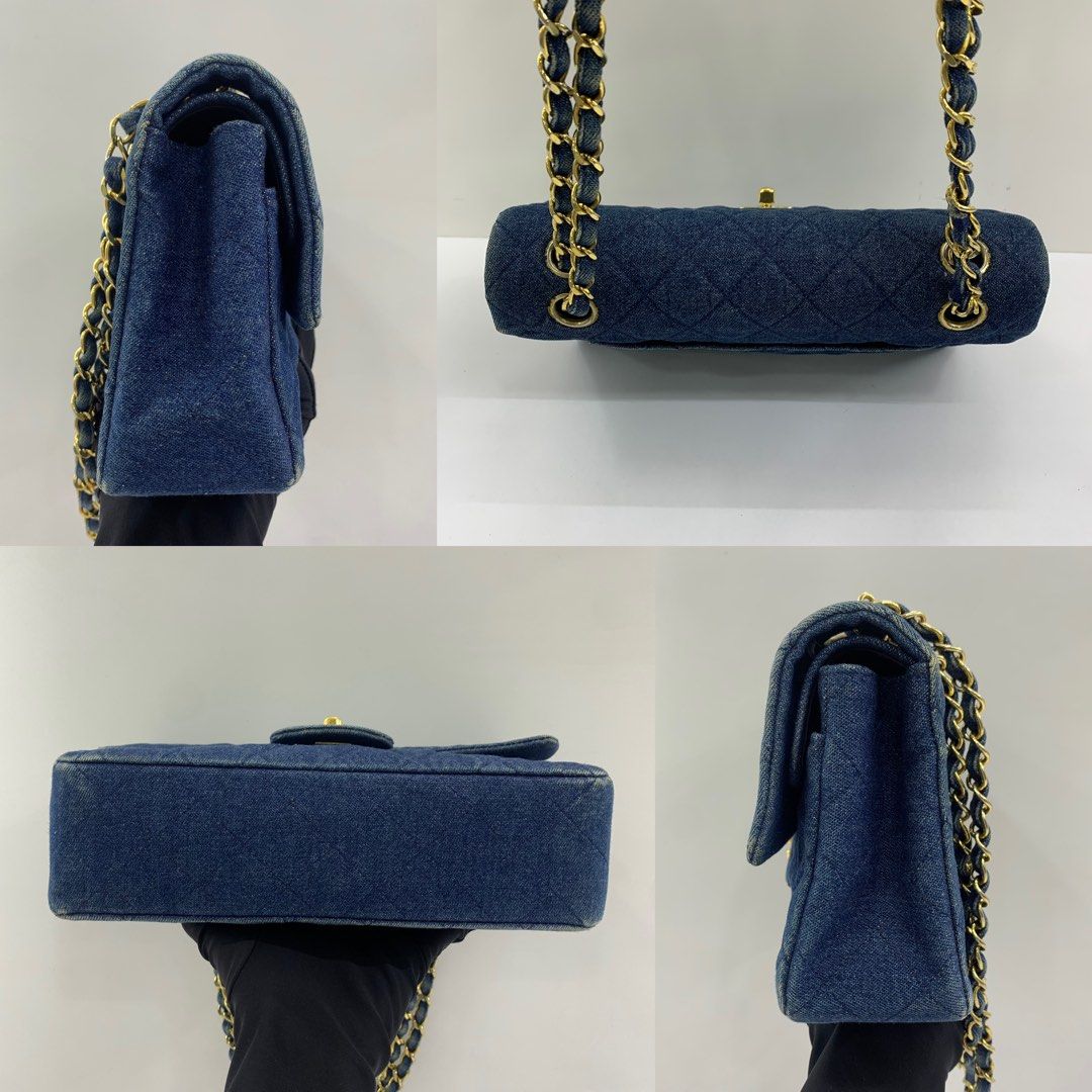 Chanel Denim Matelasse Shoulder Bag