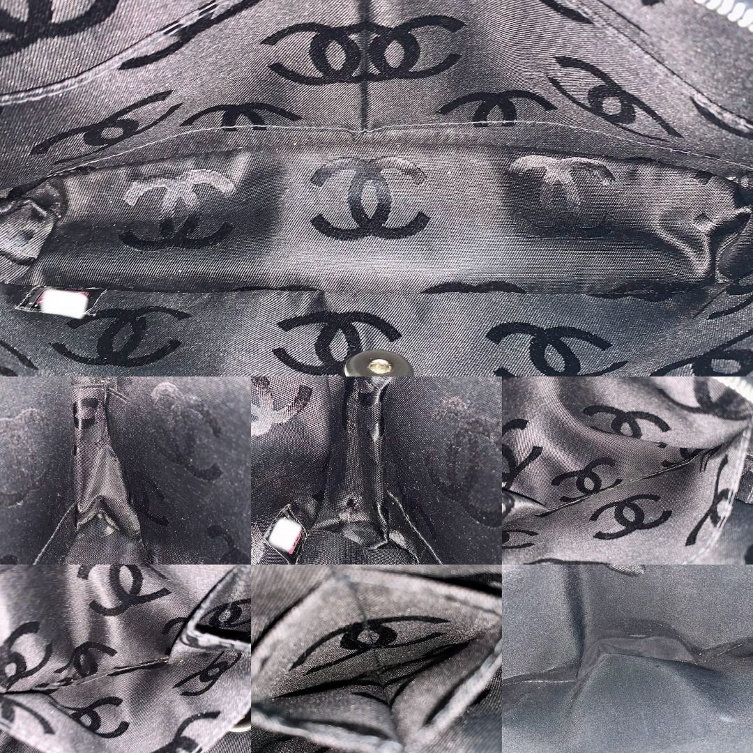 Chanel Chocolate Bar Nylon Chain Shoulder Bag