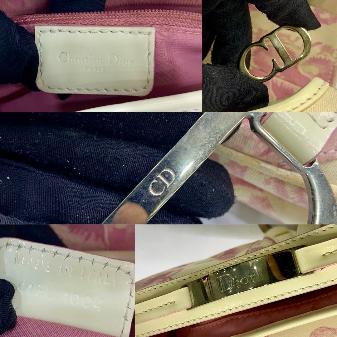 Dior Trotter Flower Saddle Bag