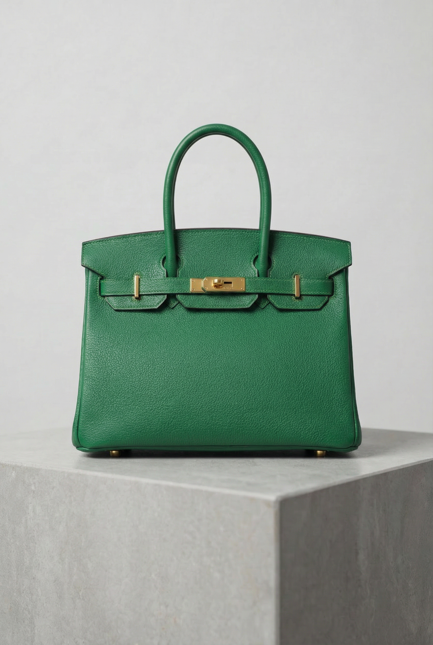 Hermès Birkin 30 Chèvre Vert Vertigo