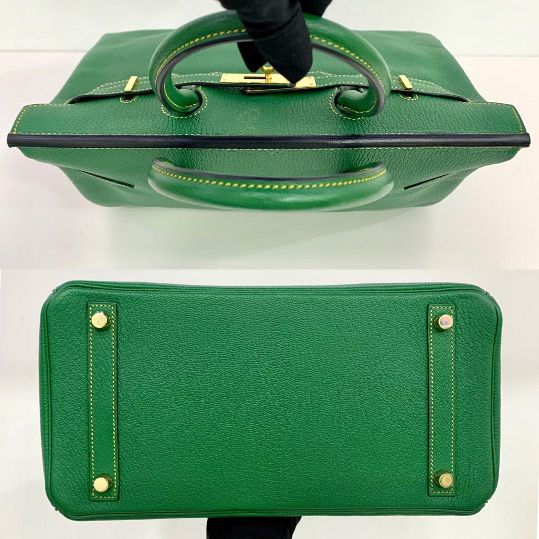 Hermès Birkin 30 Chèvre Vert Vertigo