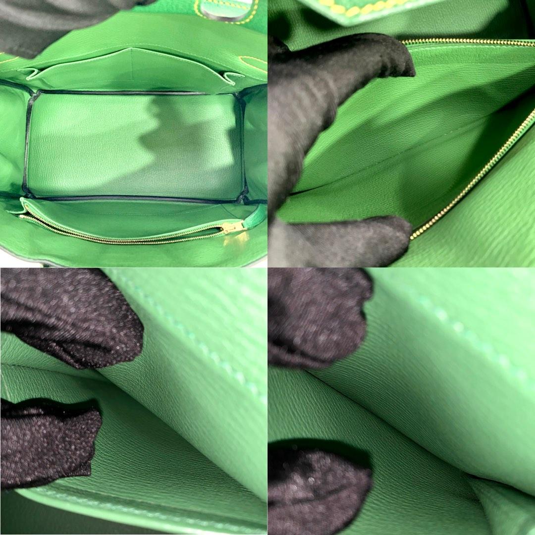 Hermès Birkin 30 Chèvre Vert Vertigo