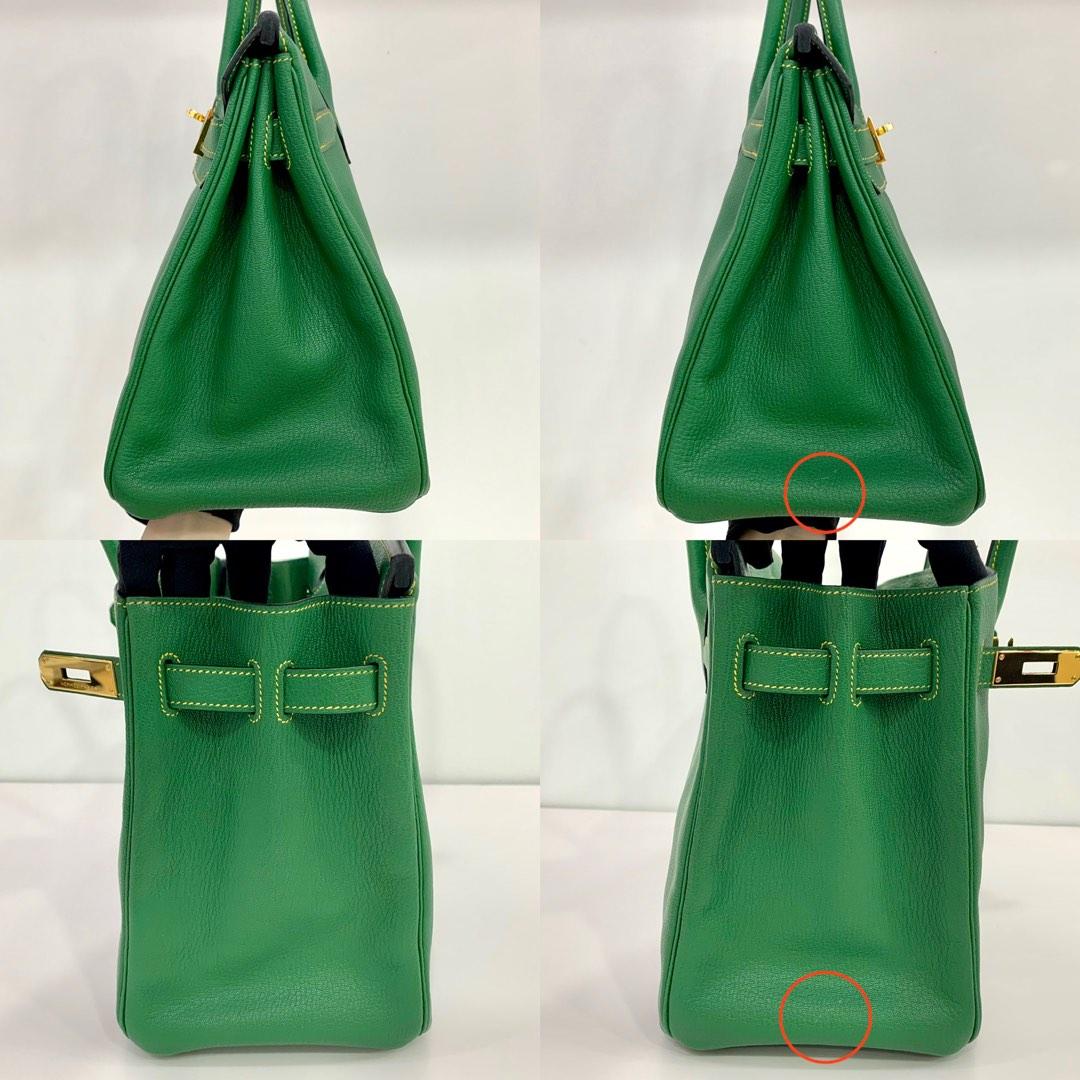 Hermès Birkin 30 Chèvre Vert Vertigo