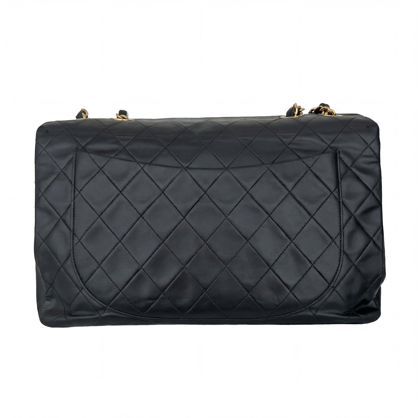 Chanel Matelassé Deca 34 Classic Flap Shoulder Bag