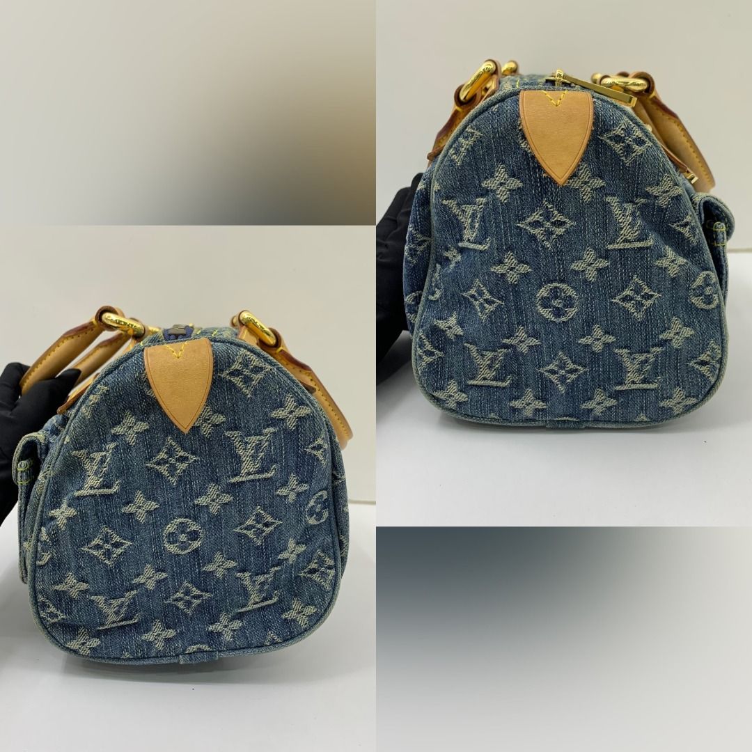 Louis Vuitton Denim Neo Speedy Shoulder Bag